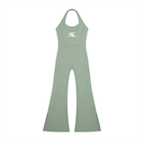 Sayless (SL) Women’s Halter Flared Jumpsuit