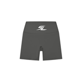 Sayless (SL) Women's High-Waisted Biker Shorts