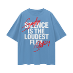 Sayless Statement Oversize Deep Drop Shoulder Tee