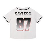 Sayless Phantom Contrast Piped Button-Up Jersey