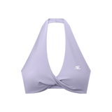Sayless (SL) Women's Pleated Halter Sports Bra