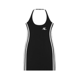 Sayless (SL) Women's Binding Tight Halter Dress