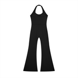 Sayless (SL) Women’s Halter Flared Jumpsuit