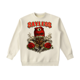 'Petals & Pressure' Essential Heavyweight Crewneck Sweatshirt