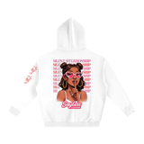 'Sitauationship Protocol' Oversize Fleeced Hoodie