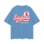 The Silent Hustle Oversize Deep Drop Shoulder Tee