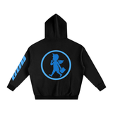 'The Tommy Blue' Oversize Fleeced Hoodie