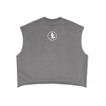 Zer0Talk French Terry Boxy Tank Top