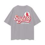 The Silent Hustle Oversize Deep Drop Shoulder Tee