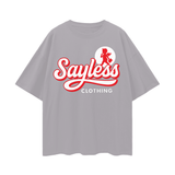 The Silent Hustle Oversize Deep Drop Shoulder Tee