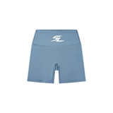Sayless (SL) Women's High-Waisted Biker Shorts