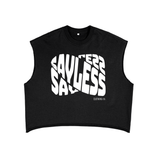 Zer0Talk French Terry Boxy Tank Top