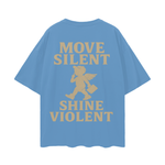 Stealth & Shine Oversize Deep Drop Shoulder Tee