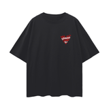 Heart of Actions Oversize Deep Drop Shoulder Tee
