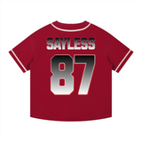 Sayless Phantom Contrast Piped Button-Up Jersey