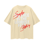 Sayless Statement Oversize Deep Drop Shoulder Tee