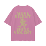 Stealth & Shine Oversize Deep Drop Shoulder Tee