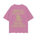 Stealth & Shine Oversize Deep Drop Shoulder Tee