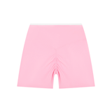 Sayless (SL) Women’s High Rise Color Block Yoga Shorts