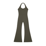 Sayless (SL) Women’s Halter Flared Jumpsuit
