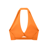 Sayless (SL) Women's Pleated Halter Sports Bra