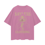 Stealth & Shine Oversize Deep Drop Shoulder Tee