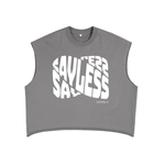 Zer0Talk French Terry Boxy Tank Top