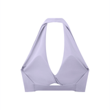 Sayless (SL) Women's Pleated Halter Sports Bra