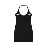 Sayless (SL) Women's Binding Tight Halter Dress