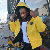 Yellow SLC Reversible Puffer Jacket