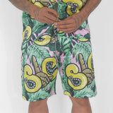 Safari Shorts - Yellow SLC Logo