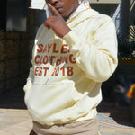 Cream and Brown YR Established Hoodie