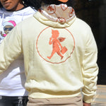 Cream and Brown YR Established Hoodie