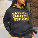 Black and Gold YR Established Hoodie