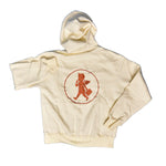 Cream and Brown YR Established Hoodie