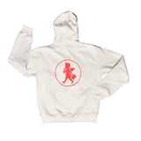 White and Red YR Established Hoodie