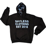 Black and BBY Blue YR Established Hoodie