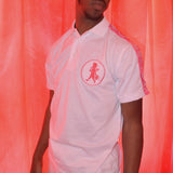 White and Pink 'Tsotsi' Luxury Polo