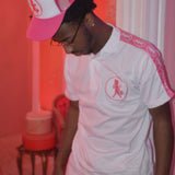 White and Pink 'Tsotsi' Luxury Polo